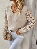 Mirabelle Casual Knitted Chic Sweater