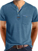 Bicheno Men's Premium Round Neck Pocket T-Shirt, view 7