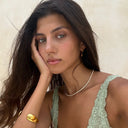 Yara Zircon Tennis Choker Necklace, view 3