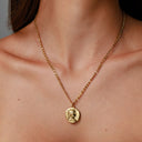 Josephine Gold Roman Coin Pendant Necklace