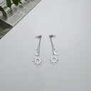 Star Earrings for Women, Stainless Steel, Gold or Silver