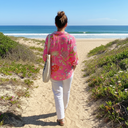 Floriana Tropical Blossom Blouse
