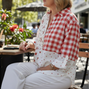 Elise Country Patchwork Blouse