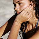 Tatiana Colourful Dainty Chain Bracelet, view 9