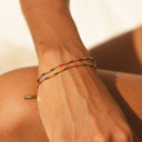 Tatiana Colourful Dainty Chain Bracelet, view 10