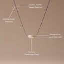 Tamsin Baroque Freshwater Pearl Choker Necklace, view 6