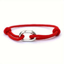 Ashton Men's Macrame Rope Bracelet, view 9