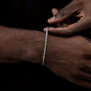 Garrett Twisted Cable Chain Bracelet, view 7
