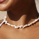 Anouk Irregular Freshwater Pearl Choker Necklace
