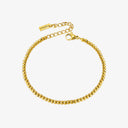 Fallon Dainty Beaded Chain Bracelet, view 7