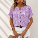 Noosa Floral Button Blouse