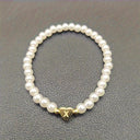 A-Z Pearl Beaded Bracelet