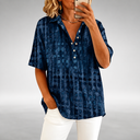 Gemma lightweight relaxed blouse with a soft drape, view 10