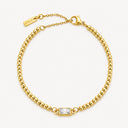 Isabeau Beaded Birthstone Charm Bracelet, view 14