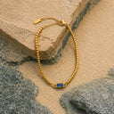 Isabeau Beaded Birthstone Charm Bracelet, view 7