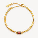 Isabeau Beaded Birthstone Charm Bracelet, view 11
