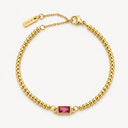 Isabeau Beaded Birthstone Charm Bracelet, view 17