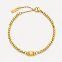 Isabeau Beaded Birthstone Charm Bracelet, view 21