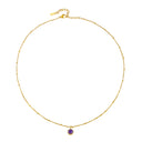 Chiara Birthstone Pendant Necklace, view 32