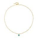 Chiara Birthstone Pendant Necklace, view 23