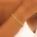 Olympia Woven Statement Bracelet, view 2