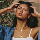Octavia Bold Statement Pendant Necklace, view 3