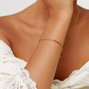 Peony Personalised Name Bracelet, view 2
