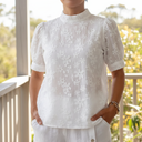 Doutzen Lightweight Embroidered Blouse