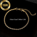 Garrett Twisted Cable Chain Bracelet, view 6