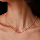 Poppy Dainty Beaded Choker Necklace, view 3
