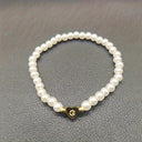 A-Z Pearl Beaded Bracelet