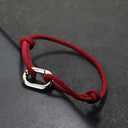 Ashton Men's Macrame Rope Bracelet, view 12