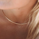 Laurel Slinky Chain Choker Necklace