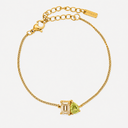 Talulah Two Stone Zircon Bracelet