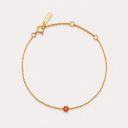 Ivana Birthstone Charm Chain Bracelet