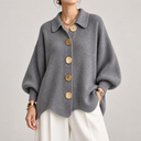 Eleanor Oversized Collared Cardigan