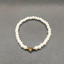 A-Z Pearl Beaded Bracelet