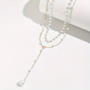 Audrey the graduated pearl necklace