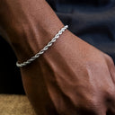 Garrett Twisted Cable Chain Bracelet, view 5