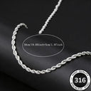 Rafferty Men's Rope Chain Necklace, view 4