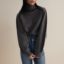 Angeline Knitted Turtleneck Sweater