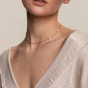Monique Dainty Chain Choker Necklace, view 6