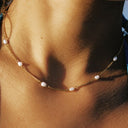 Ashlyn Dainty Freshwater Pearl Choker Necklace, view 11