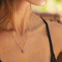 Chiara Birthstone Pendant Necklace, view 19