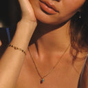 Rebecca Turquoise Stone Pendant Necklace, view 7