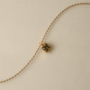 Selma Olive Green Zircon Pendant Necklace, view 10