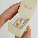 Freya Gold Mother-of-Pearl Dial Watch for Women, view 7