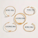 Knotted Elegance Bracelet Set
