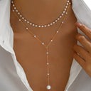 Audrey the graduated pearl necklace
