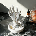 Esme White Hand-Shaped Jewellery Display Stand